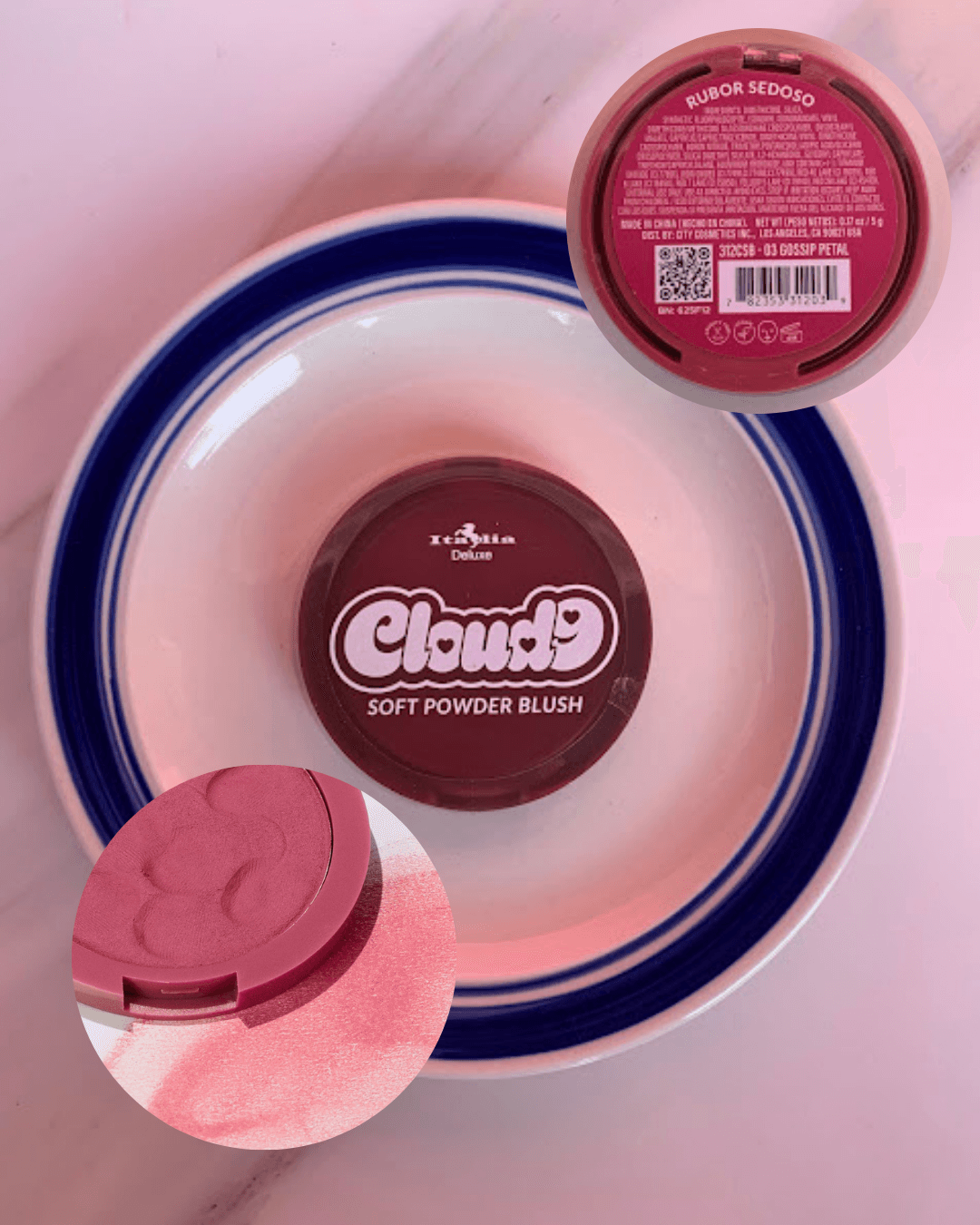 Blush Cloud9 soft Powder Italia Deluxe 3