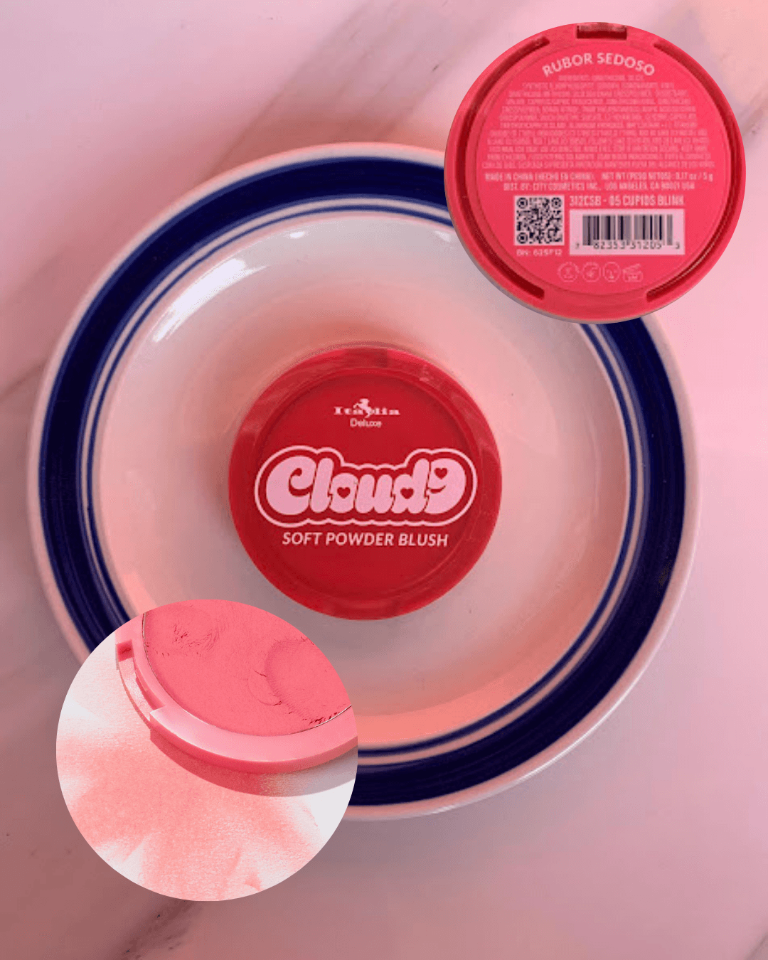 Blush Cloud9 soft Powder Italia Deluxe 5